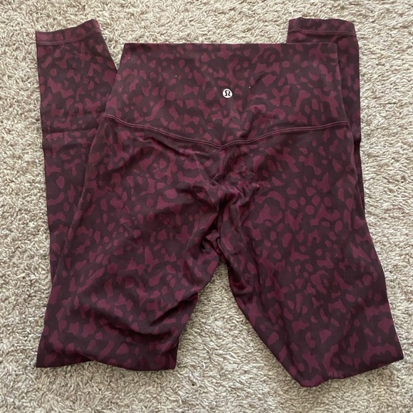 cheetah lululemon leggings. - Picture 2 of 3